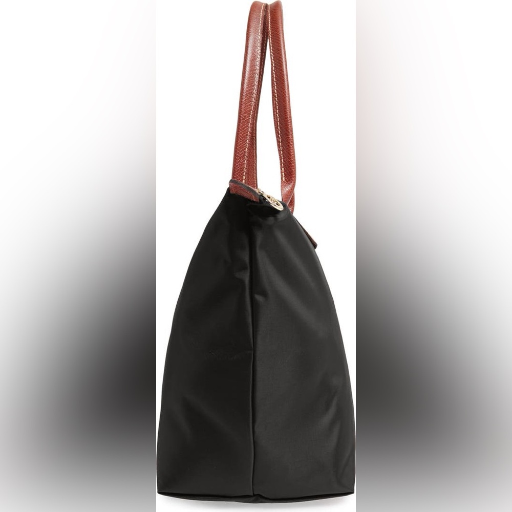 Longchamp Black and Brown Tote Bag - Picture 5 of 16